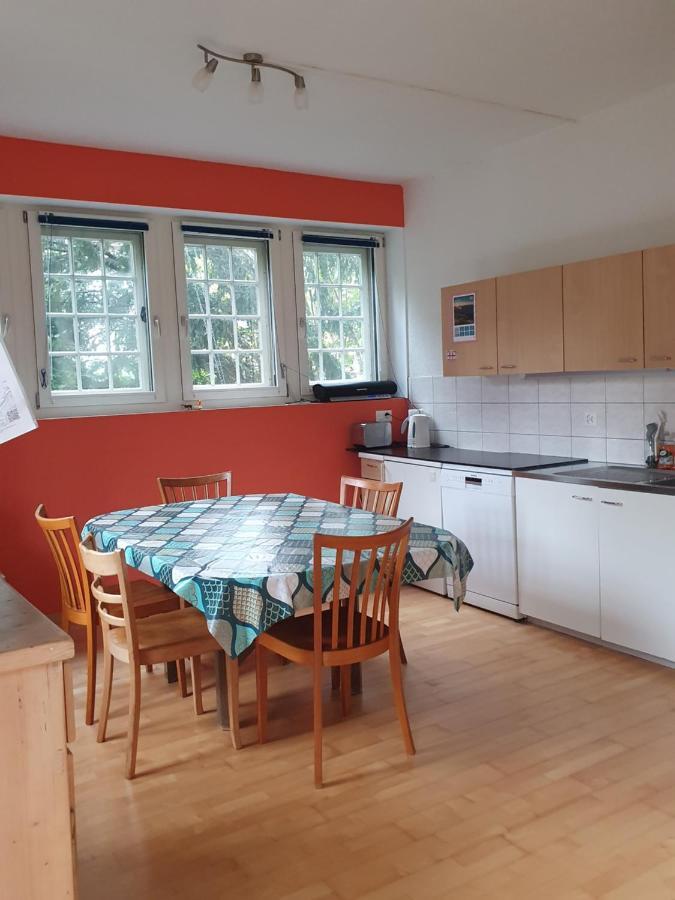 Zentral Gelegene Wohnung Mit Grossem Garten インターラーケン エクステリア 写真