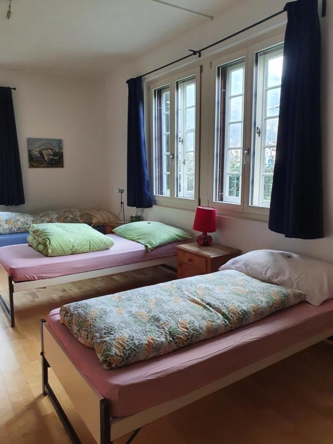 Zentral Gelegene Wohnung Mit Grossem Garten インターラーケン エクステリア 写真